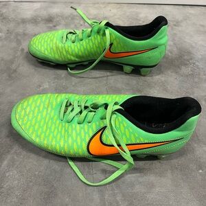 Nike Green Soccer Cleats